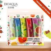 **โค้ด GIFT30 ลด 30**BIOAQUA ชุดแฮนด์ครีม บำรุงผิว 5 ชิ้น 30 กรัม