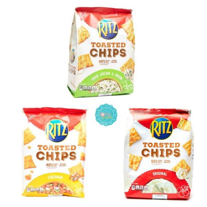 Nabisco Ritz Sour Cream Onion/Original/Cheddar Toasted Chips 229g