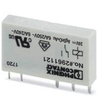 PHOENIX CONTACT SINGLE RELAY - REL-MR- 24DC/21  2961105 *สินค้าพร้อมส่ง*ราคารวมภาษีมูลค่าเพิ่ม*ออกใบกำกับภาษีได้*