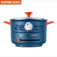 Supor 2L Doraemon ชื่อข้อต่อ900W หม้อไฟฟ้า,หม้อหุงข้าวไฟฟ้าอเนกประสงค์ขนาดเล็ก H20YK820P