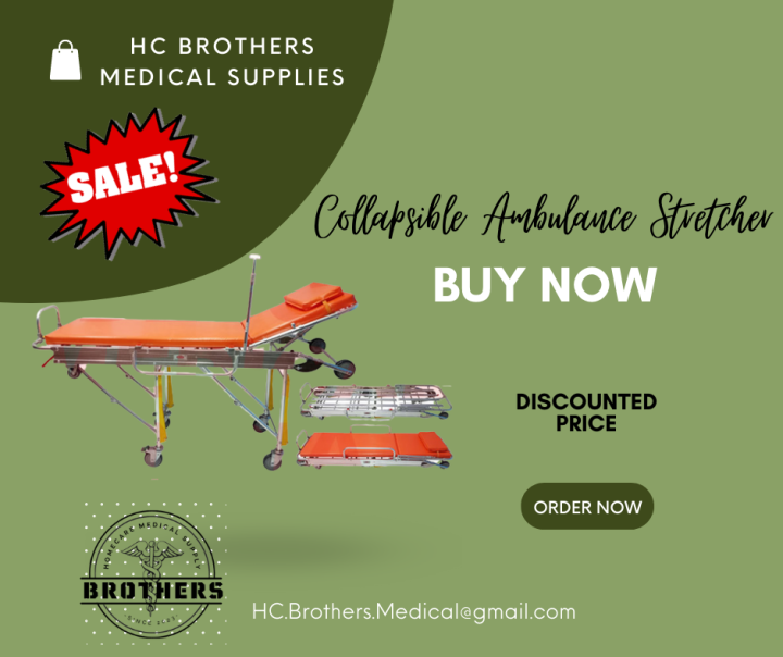 AMBULANCE COLLAPSIBLE STRETCHER Lazada PH
