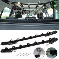 ตกปลาผู้ถือ Rod Carrier เข็มขัด Rod Rack Storage ผู้ถือเสาตกปลาได้ถึง 7 Rod สำหรับเดินทางรถ SUV Overhead Pesca-hvfmm7520