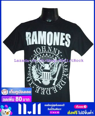 เสื้อวง RAMONES ราโมนส์ ไซส์ยุโรป เสื้อยืดวงดนตรีร็อค เสื้อร็อค  RMN262 ฟรีค่าส่ง