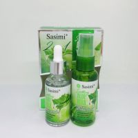 ▶️เซรั่ม S-12149 Sasami ซาซิมิ Aloe vera เซรั่ม ช่วยลดเลือดจุดด่างดำ รอยด่างดำ Sasami 2 in 1 Pomegranateซาเซมิ ว่านหาง เฟซ [ Sale 10%! ]