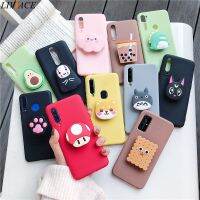 เคสที่วางโทรศัพท์ซิลิโคนลายการ์ตูน2 3D สำหรับ Samsung Galaxy A50 A70 A30 A40 A20 A10 Galaxi A20e M30s A7 2018ฝาหลังตั้งได้