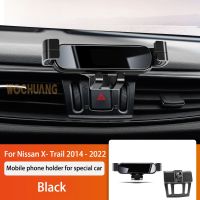 （GOLOGO support）ที่ที่จับโทรศัพท์มือถือติดรถยนต์สำหรับ Nissan X Trail T32 2014-2022 360องศาการหมุนจีพีเอสเป็นพิเศษอุปกรณ์เสริมขายึดรองรับ