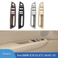 1Pcs รถซ้ายขวาหลักที่นั่งภายในประตู Armrest Handle แผงด้านในดึง Trim สำหรับ BMW X5 E70 X6 E71 2007-2014