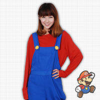 ล้างสต๊อก ซูเปอร์มาริโอ ซูเปอร์มาริโอ cosplay เสื้อผ้า เสื้อผ้า MARIO อะนิเมะคอสเพลย์