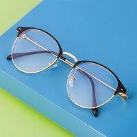 【cw】 Anti-blue Light Glasses Women Men Unisex Retro Round Frame Protection Eye Computer Goggles Decoration Eyewear ！