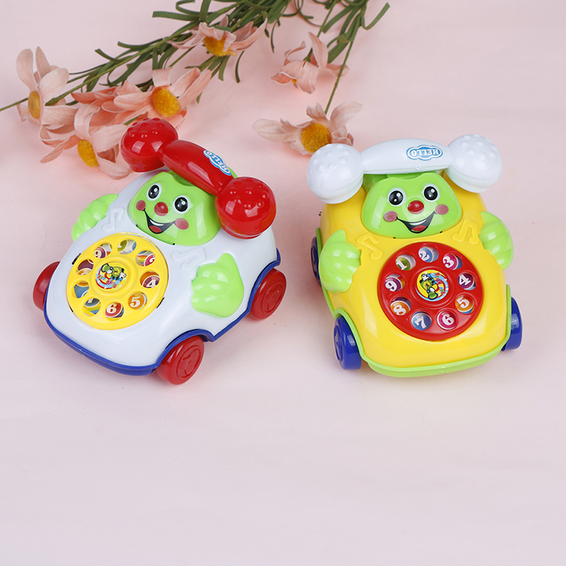 1Pc baby toys music cartoon phone educational developmental kids toy gift  VQ 