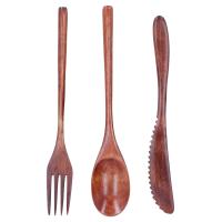 【CW】 and Fork Set Cutlery Food Salad Fruit Tableware Camping Outdoor for