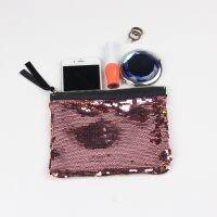 Clearance Sale Sequins Glitter Cosmetic Bags Sequins Handbag Cosmetic Bag Makeup Pouch Women Mermaid Party Clutch Bags