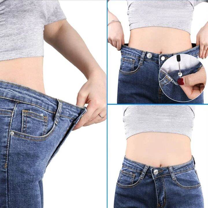 10pcs-metal-jeans-button-replacement-detachable-pants-fastener-pins-adjustable-waist-button-sewing-buckles-screwing-repair-kits