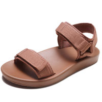 2022 Summer New Velcro One Word Womens Shoes Casual Flat Beach Shoes Fashion Korean Version Womens Shoes Sandals Breathable