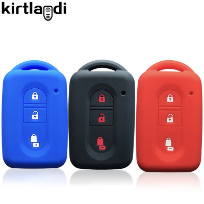 Silicone Key Case Cover for Nissan Qashqai Micra Juke X-Trail NV200 Navara Note Tiida Patfeinder Keyless Fob Shell Holder Skin