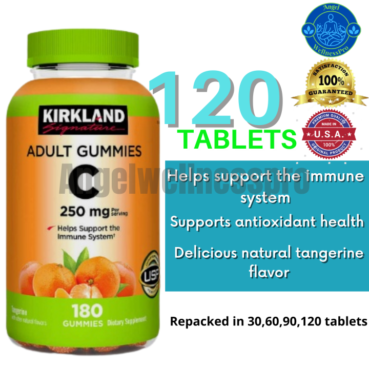 Kirkland Signature Vitamin C 250 mg 120 Gummies AUTHENTUC Lazada PH