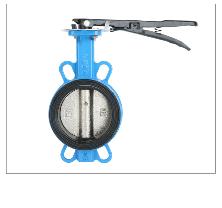 บัตเตอร์ฟลายวาล์ว-ขนาด-4-นิ้ว-วาล์วปีกผีเสื้อ-เหล็กหนาอย่างดี-butterfly-valve-4inch-dn100