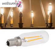 Wellsunny Bóng Đèn Edison E14 Đèn LED T25 4W 8W Đèn Dây Tóc Hút Mùi Bếp