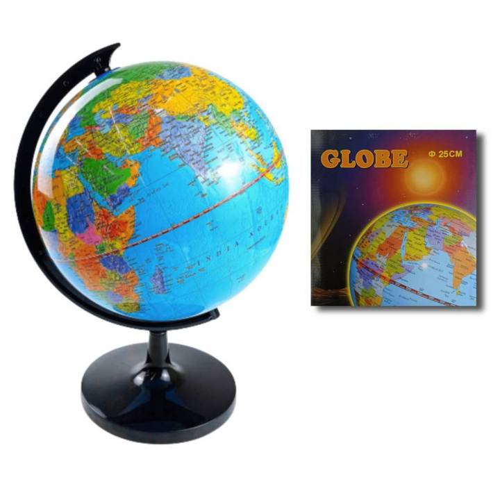 ขายดีที่สุด! ลูกโลก ลูกโลกจำลอง ลูกโลกภาษาอังกฤษ Globe โลกจำลอง (1ลูก)  พร้อมส่ง | Lazada.Co.Th