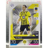 การ์ดนักฟุตบอล Nico Schulz 2022/23 การ์ดสะสม Borussia Dortmund การ์ดนักเตะ ดอร์ทมุนด์