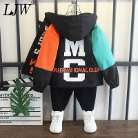 2021 autumn childrens clothing childrens windbreaker coat boys top baby spring wear casual atmosphere boys Hoodie casual jac