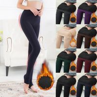 [HOT HULXOIQQQEWV 573] DIHOPE ผู้หญิงฤดูหนาว Leggings Warm Plus ขนาด Leggins สูงเอวสีทึบกำมะหยี่หญิง Slimming กำมะหยี่กางเกงความร้อน