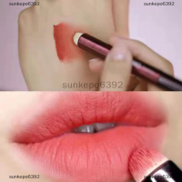 sunkepo6392 แปรงเกลี่ยเครื่องสำอางแปรงเกลี่ยแป้งรองพื้นอุปกรณ์แต่งหน้าหัวกลม