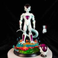 30Cm อะนิเมะฟรีซ่าดราก้อนบอลฟิกเกอร์สีขาวหลุม Frieza รูปแบบที่สี่หุ่นแอ็กชันพีวีซีของเล่นของขวัญวันเกิด