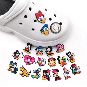  Crocs Jibbitz 3-Pack Disney Shoe Charms  for Crocs, Mickey  Mouse, Small : Clothing, Shoes & Jewelry