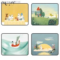 Cartoon Small Mousepad 25x29 Gaming Accessories Cute Hippo Moomines Mouse Pad Gamer Tapis De Souris Mausepad Pc Mat Non-Slip Mat