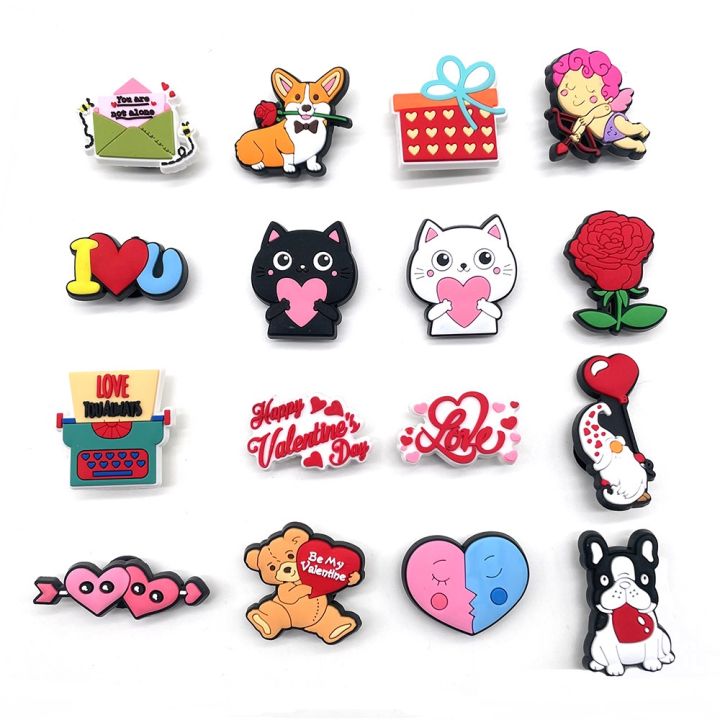 การ์ตูนดอกกุหลาบ-croc-jbt-charm-corgi-cat-jibbits-pins-สำหรับผู้หญิง-clog-รองเท้าอุปกรณ์เสริมตกแต่ง