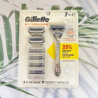 ชุดมีดโกน ยิลเลตต์ สำหรับผิวบอบบาง SkinGuard Razor for Sensitive Skin 1 Handle + Refills (Gillette®) เซ็ต 1 ด้าม + ใบมีด