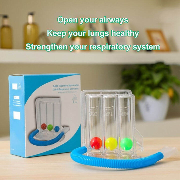 [eforcelxt] Blowing Ball Breathing Exerciser 3 Colorful Balls Lung ...