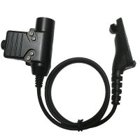 U94 PPT Cable Adaptor For Z Tactical Bowman Headset For Motorola Xir P8268 APX7000 APX8000 DP3400 DP3600 DGP4150