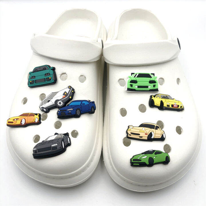 car Fashion design Jibbitz Crocs Pins for shoes bags Custom Designer