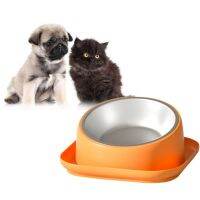 Pet Food Bowl 15 Degrees Slope Safeguard Neck Anti-Ant Cat Feeder Anti-overturning Non-Slip Bowl for Dogs Cats Puppy Kitten