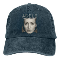【Vintage cowboy hat】 Fashion Creativity Adjustable Hat Gray Adele Adkins Portrait Love World Tour Album Hello Hort Leeve Ummer Bodybuilding Gym Cotton Caps 8785
