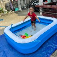 Kids Castle  สระน้ำ 2 เมตร Smile Pool ขนาด 200x150x50 cm.