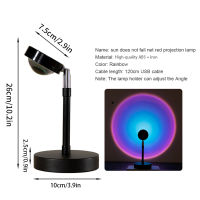 VIP Sunset Lamp USB Led Night Light Wall Lamp Photography Background for Living Room Bedroom Decoration