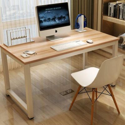( โปรโมชั่น++) คุ้มค่า ✨พร้อมส่ง✨ โต๊ะทำงาน สีไม้ ขาเหล็ก YF-1320 ราคาสุดคุ้ม โต๊ะ ทำงาน โต๊ะทำงานเหล็ก โต๊ะทำงาน ขาว โต๊ะทำงาน สีดำ