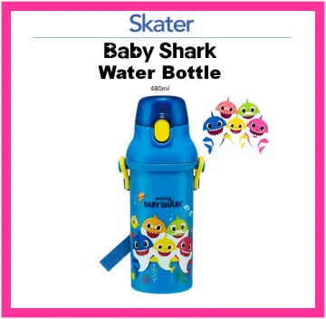 Skater 530ml Pokemon Straw Water Bottle w/ One Push - Japan