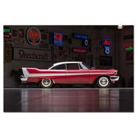 โปสเตอร์แบบแยกส่วน1958 Plymouth Fury ซูเปอร์คาร์ HD ที่ทันสมัยของขวัญพิมพ์ศิลปะผนังผ้าใบภาพภาพวาดตกแต่งบ้านกรอบห้องนั่งเล่น ZSJ3816ศิลปะบนผนัง