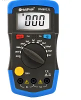 DM6013L มือถือดิจิตอล Capacitance Meter Capacitor W/ LCD Backlight