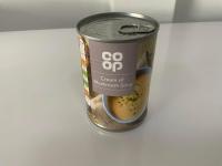 COOP Cream of mushroom soup 400g tins