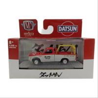 เครื่อง M2 1/64 1978 Datsun การรวบรวมรถพ่วงรุ่นรถยนต์ของเล่นจำลองการหล่อโลหะ