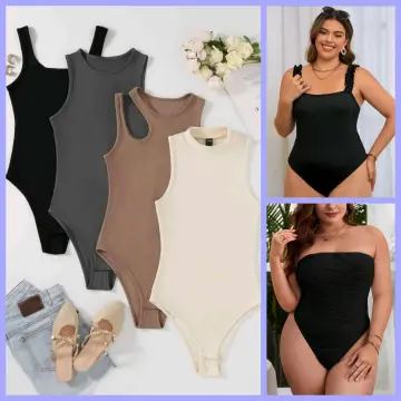 Buy Skin Tone Body Suit For Women Plus Size online