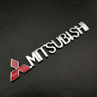 3D ตรารถทำด้วยเหล็กสติ๊กเกอร์ติดรถ Badge ยานยนต์ Exteror ลักษณะสำหรับ Mitsubishi ASX Pajero Lancer Ex Grandis Carisma Xpander Eclipse Galant Space Star