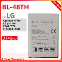 BL-48TH โทรศัพท์มือถือ BL 48TH สำหรับ LG E940 E977 F-240K F-240S Optimus G Pro/LG Pro Lite D686 e980 E985 E986 3140MAh