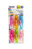 DSMILE I Type Interdental Brushes เเปรงซอกฟันพรีเมี่ยมจากญี่ปุ่น เเบบพกพาได้ [12pcs + Cases]