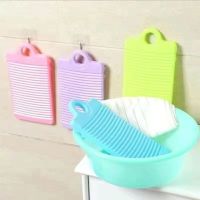 Tiktok Same Style Washboard Laundry Socks Bra Tool Manual Washboard Dormitory Home Laundry Basin Lazy